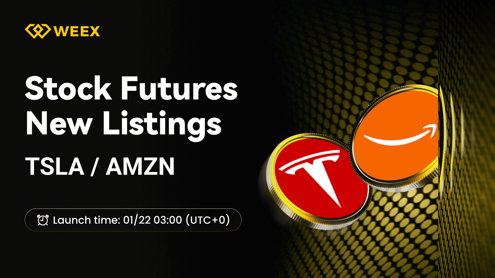 TSLA USDT & AMZN USDT Perpetual Contracts Listed on WEEX